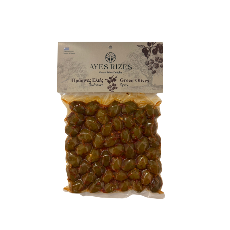 Kryddiga Halkidiki oliver 250gr